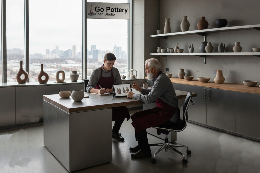 Pottery coach meeting