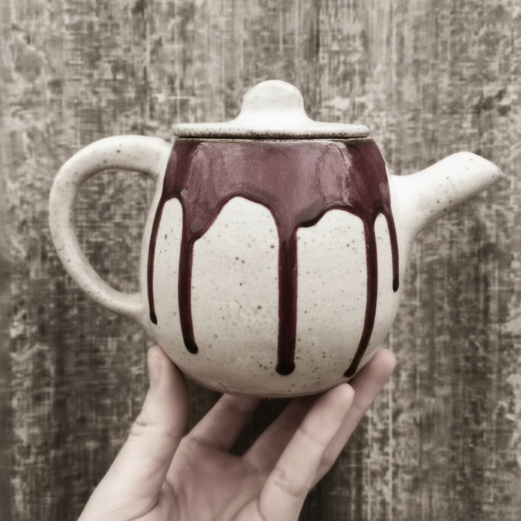 Pinched Tea Pot